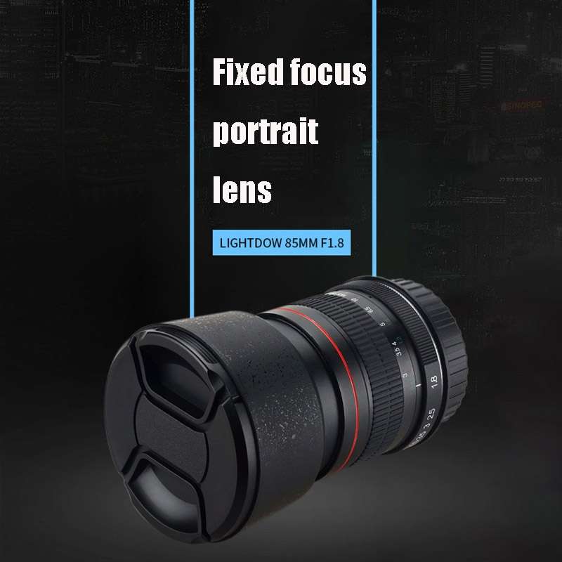 Lightdow 85mm F1.8 Fixed Focus Portrait Macro Manual Focus Camera Lens for Sony Cameras