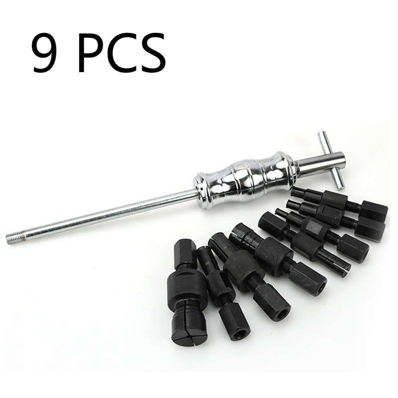 9 In 1 Inner Bearing Pull Code Puller Inner Hole Peilin Sliding Hammer Group Puller Inner Bearing Re