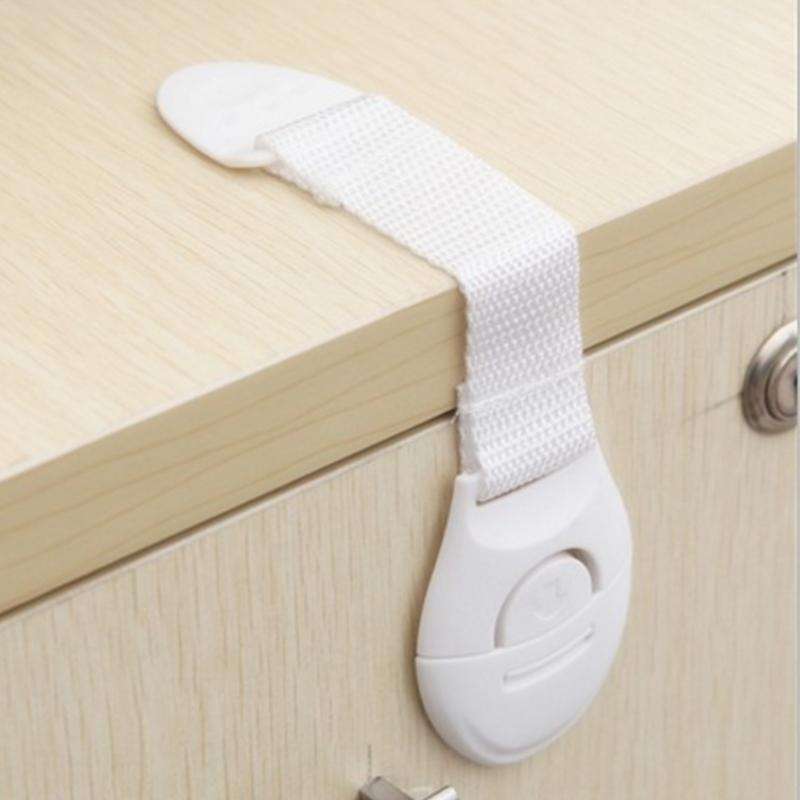10 PCS Cabinet Door Lock Kids Drawer Locker Security Invisible Locks for Home Storage Child Lock Bab
