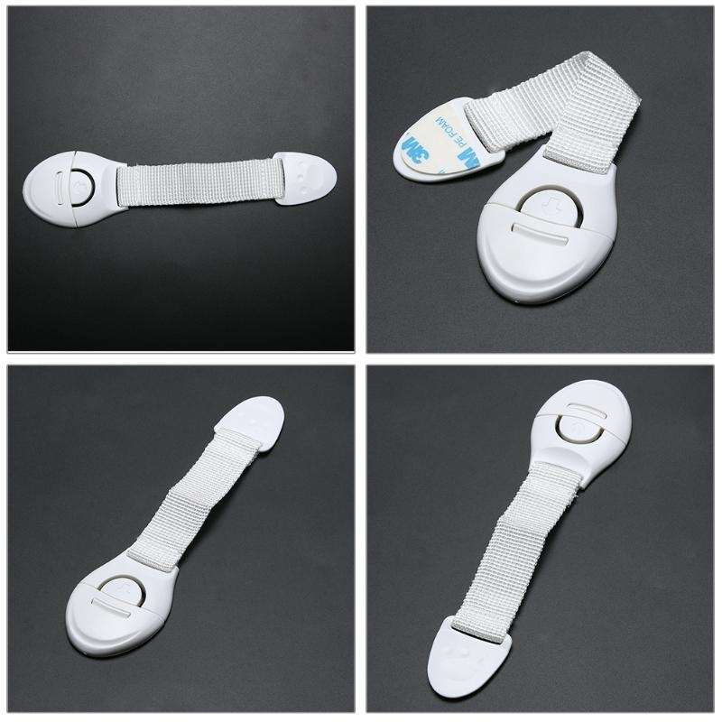 10 PCS Cabinet Door Lock Kids Drawer Locker Security Invisible Locks for Home Storage Child Lock Bab