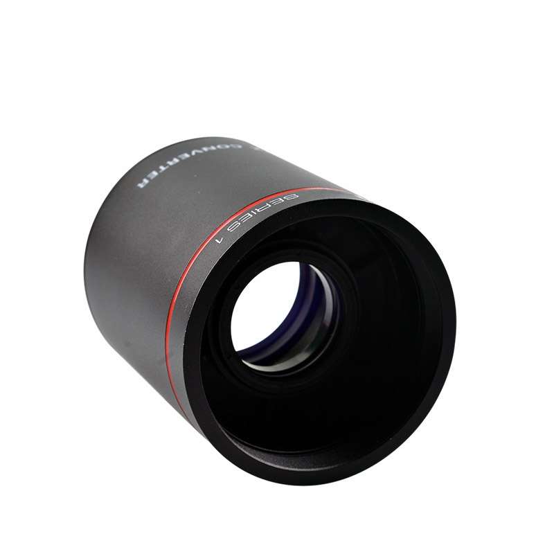 LIGHTDOW T2-Mount 2X Extender Converter Lens for Reentrant Telescope
