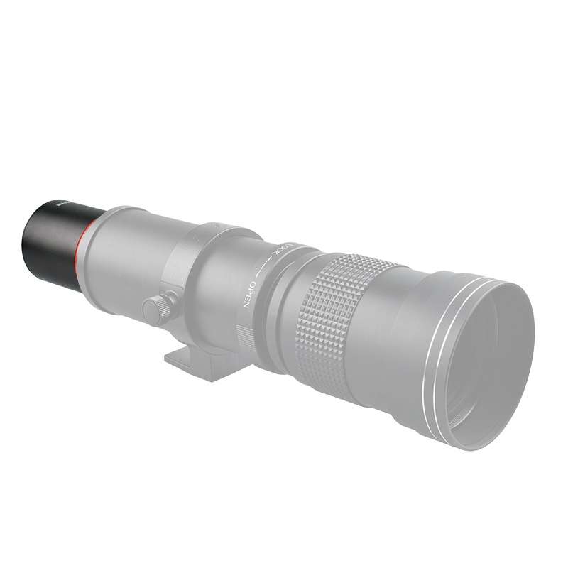 LIGHTDOW T2-Mount 2X Extender Converter Lens for Reentrant Telescope