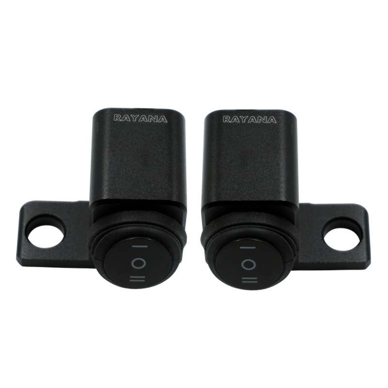 RAYANA Motorcycle Off-Road Vehicle Modification Parts Aluminum Alloy Mirror Seat Switch Headlight Sp