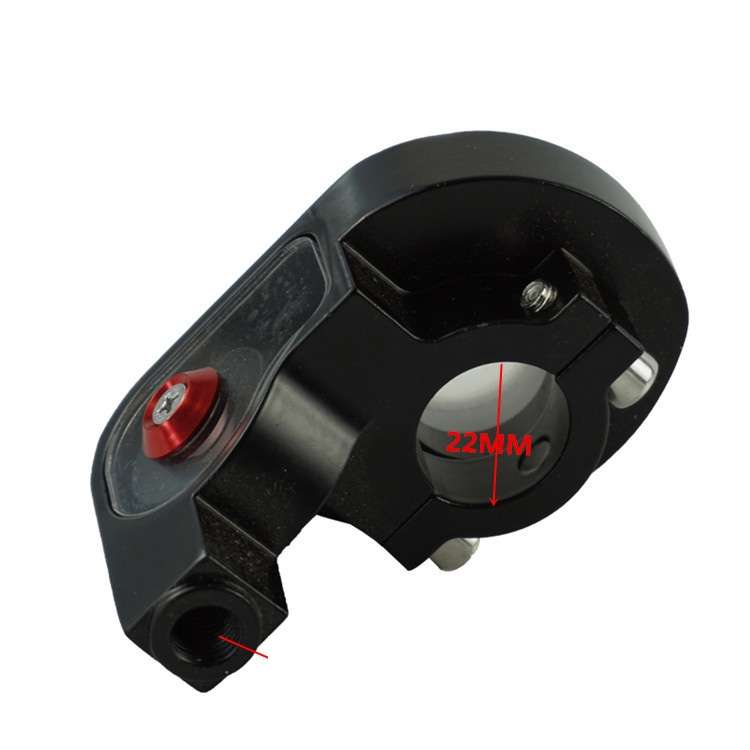 Motorcycle Modification Can See Through Bearing Color Roller Oiler Seat Big Screw Oil(Blue)