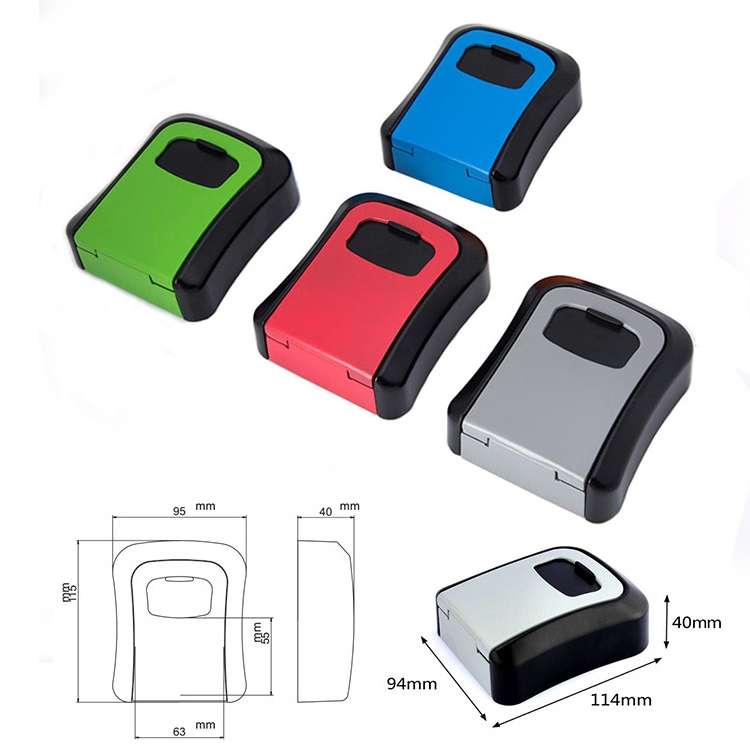 HG2 Arc Wall Mounted Password Key Box(Gray)