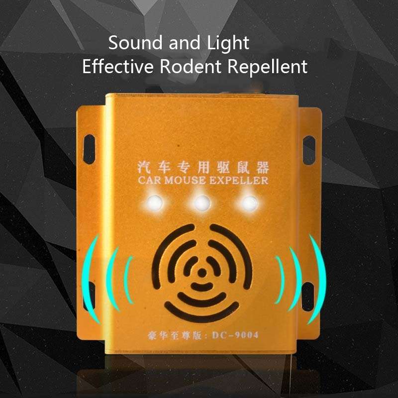Car Mouse Repeller Ultrasonic Electronic Car Mouse Repeller Sound And Light Combined Mouse And Insec