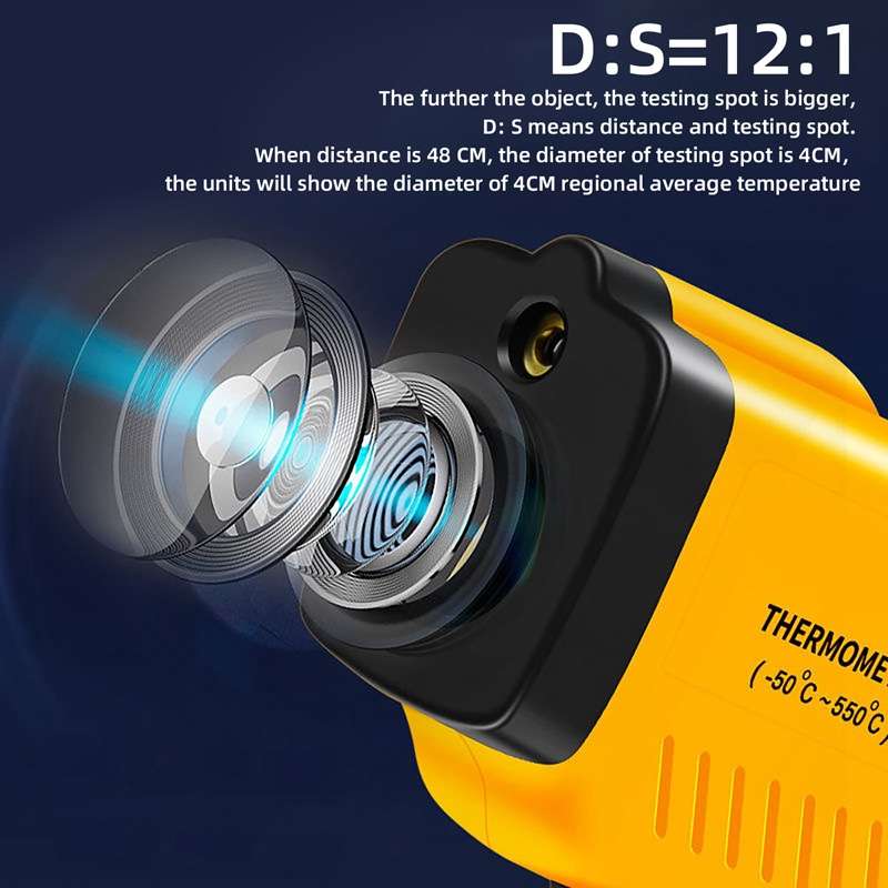 BSIDE H1 550 Degree Celsius Infrared Thermometer Handheld Non-Contact Thermometer