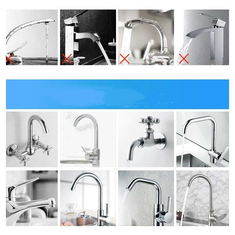 Zoosen Electric Hot Water Faucet Connection Type Instant Hot Water Faucet EU Plug, Style:With shower