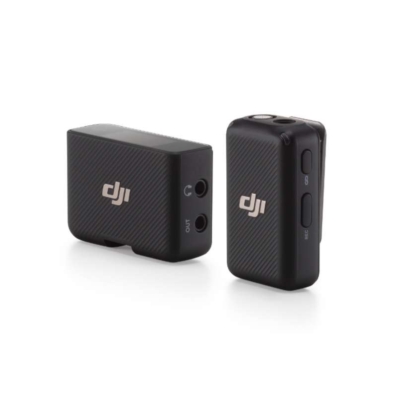 Original DJI Mic Wireless Transmission With OLED Touch Screen, Model:1 Transmitters 1 Receiver