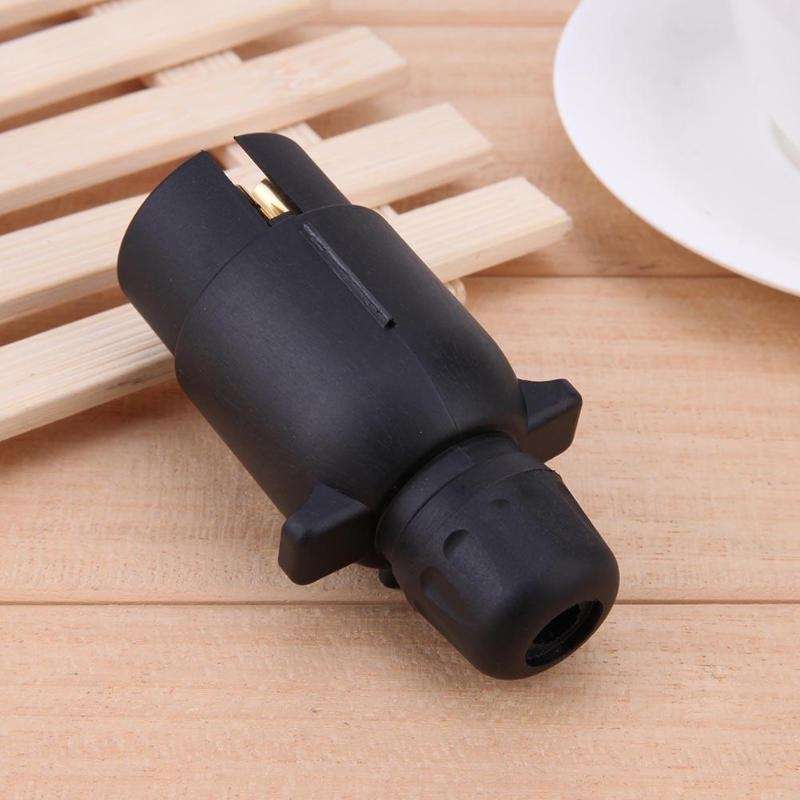 7 Pin Car Trailer Plug Socket 7-Pole Wiring Connector 12V Towbar Towing Caravan Truck Plug Car Elect