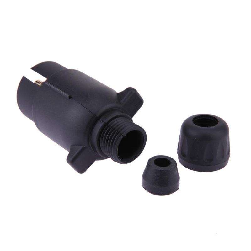 7 Pin Car Trailer Plug Socket 7-Pole Wiring Connector 12V Towbar Towing Caravan Truck Plug Car Elect