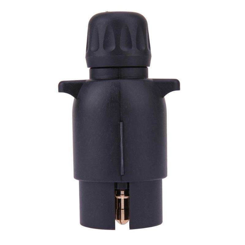 7 Pin Car Trailer Plug Socket 7-Pole Wiring Connector 12V Towbar Towing Caravan Truck Plug Car Elect