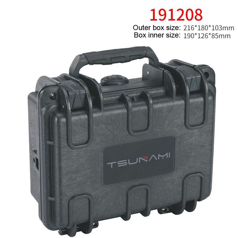 TSUNAMI Multifunctional Instrument Box Safety Protection Box Waterproof Plastic Hardware Tool Box, S