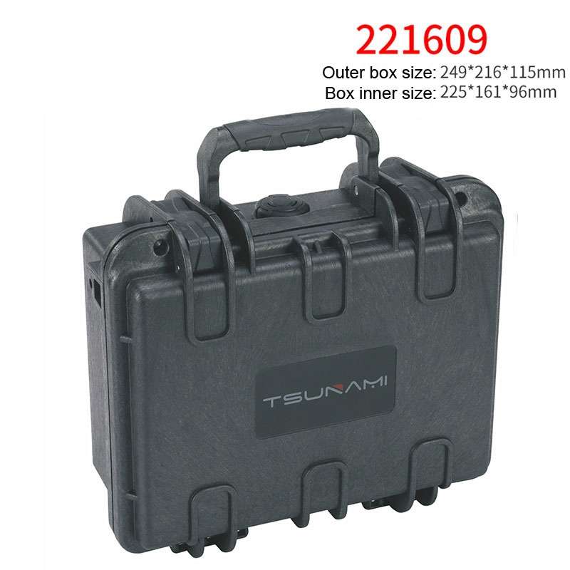 TSUNAMI Multifunctional Instrument Box Safety Protection Box Waterproof Plastic Hardware Tool Box, S