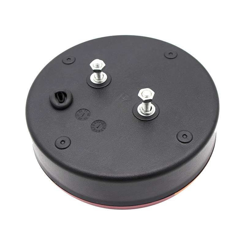 4 Inch 20 LEDs10-30V Wide Pressure Truck Tail Light 20LED Round Truck Tail Light Bread Light(Yellow)