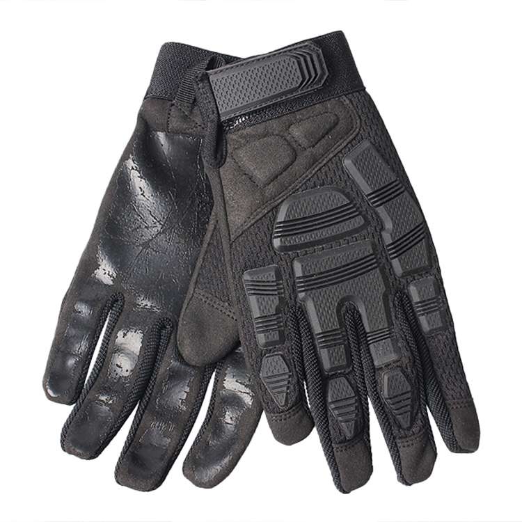 B33 Outdoor Mountaineering Riding Anti-Skid Protective Motorcycle Gloves, Size: XL(Army Green)