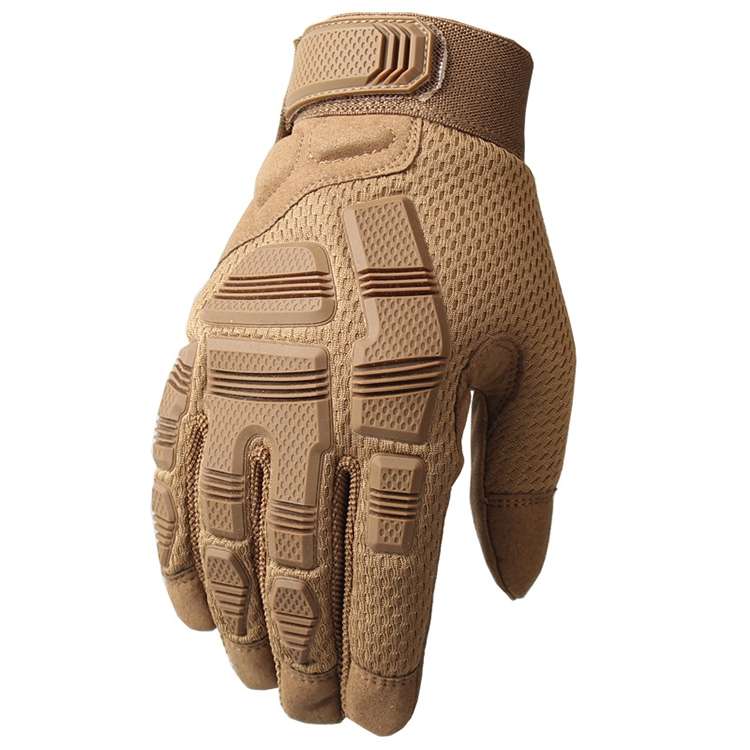 B33 Outdoor Mountaineering Riding Anti-Skid Protective Motorcycle Gloves, Size: XL(Army Green)