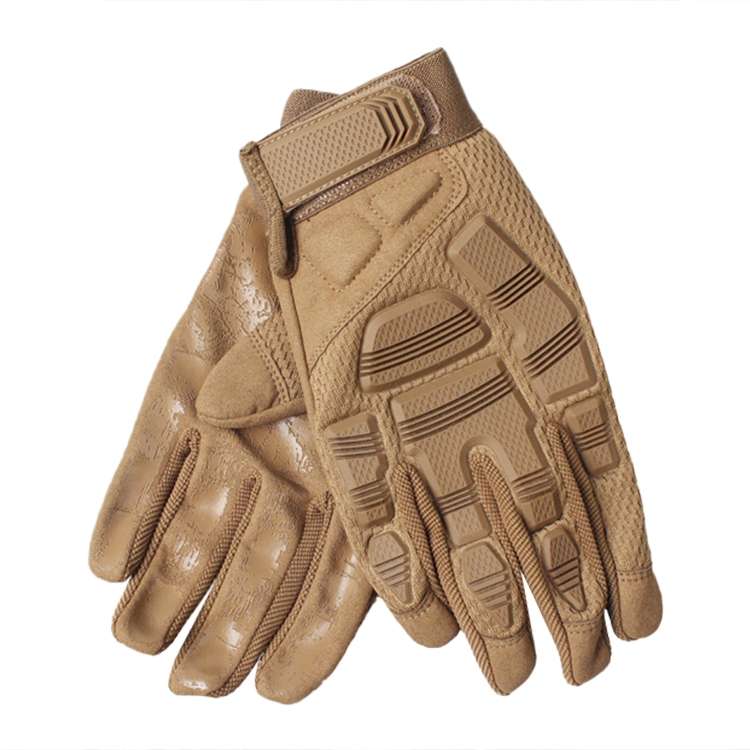 B33 Outdoor Mountaineering Riding Anti-Skid Protective Motorcycle Gloves, Size: XL(Army Green)