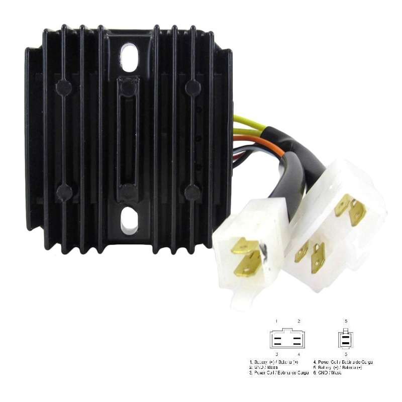 2002.21 Motorcycle Rectifier For Kawasaki AM109462 21066-2071 SH637-12
