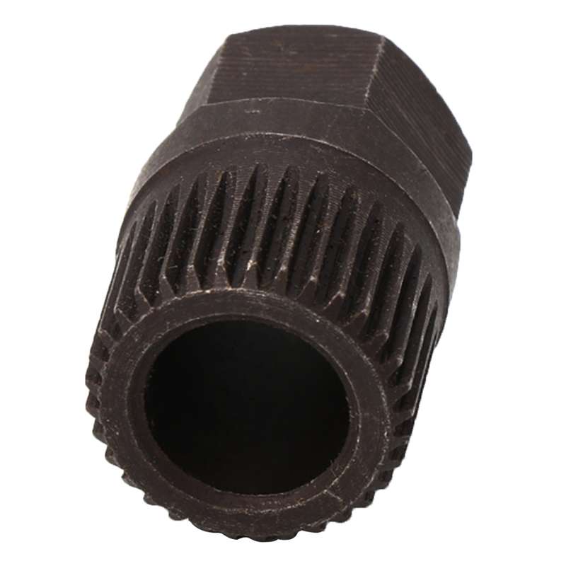 Spline Alternator Clutch Free Wheel Pulley Removal Tools Installations Socket(Black)