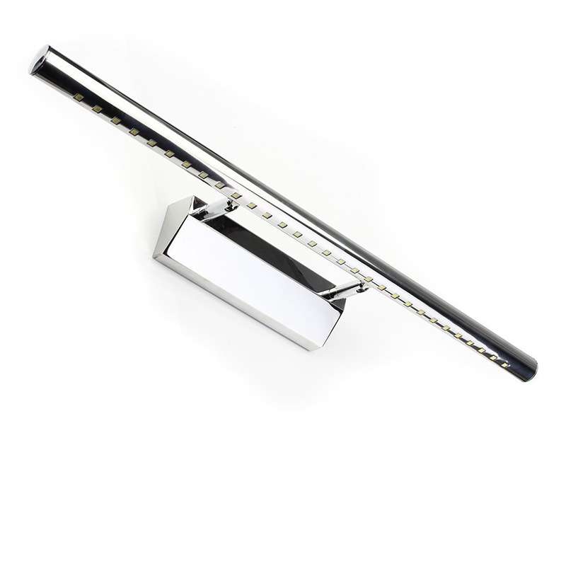 5W LED Wall Lamp Stainless Steel Bathroom Mirror Light, Model:40CM With Switch(Warm Light)