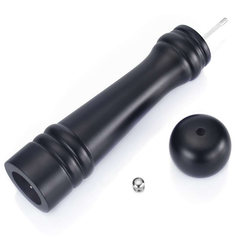 Manual Pepper Grinder Solid Wood PU Paint Pepper Mill Ceramic Core Coarse Salt Pepper Grinder Season