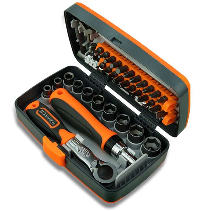 38 In 1 Labor-Saving Ratchet Multi-Purpose Screwdriver Set Household Hardware Tools Combination Scre