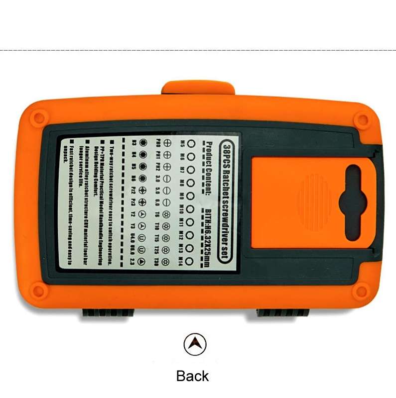 38 In 1 Labor-Saving Ratchet Multi-Purpose Screwdriver Set Household Hardware Tools Combination Scre