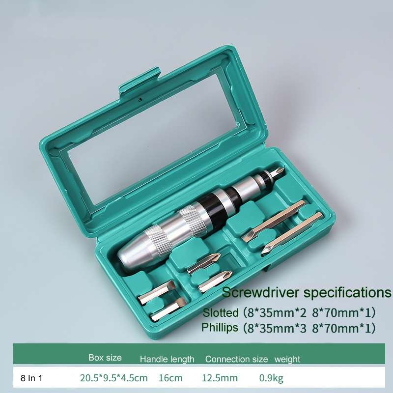 8 In 1 Impact Screwdriver Socket Set for Rusty Stubborn Screws