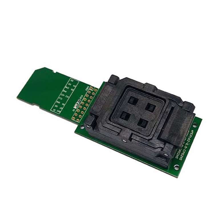 EMMC153 EMMC169 Flip Shrapnel To SD Interface Test Socket Burning Socket for Data Recovery Mobile Ph