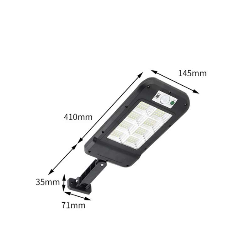 Solar Wall Light Outdoor Waterproof Human Body Induction Garden Lighting Household Street Light 4 x