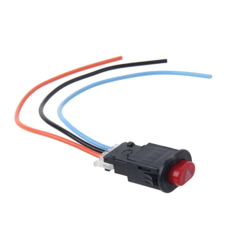 Motorcycle Hazard Light Switch Double Warning Flasher Emergency Signal