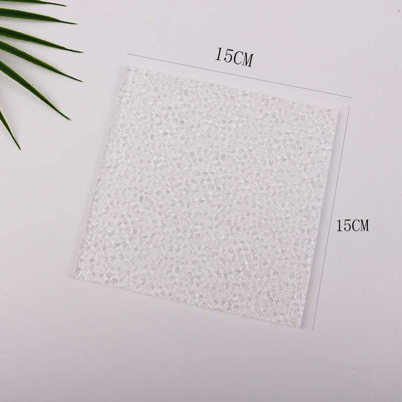 15 x 15cm Acrylic Texture Background Board Photo Props Background Decorative Geometric Ornaments(Thi