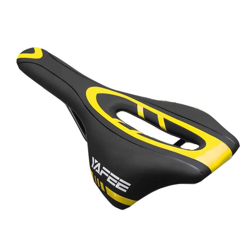 YAFEE Mountain Bike Saddle Mountain Bike Seat Hollow Bicycle Seat(Blue)