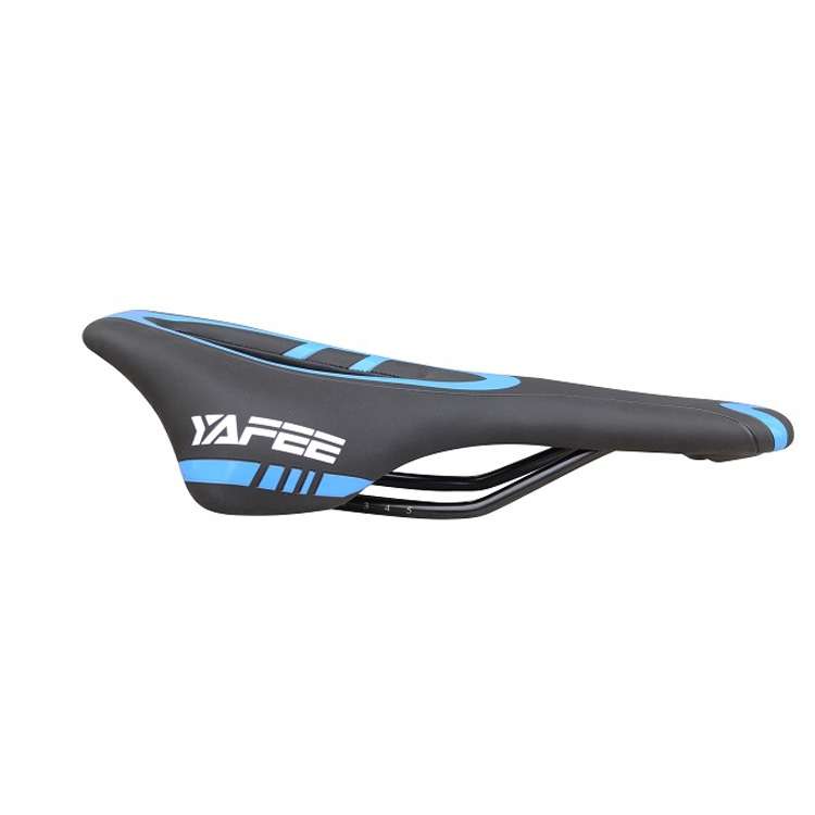 YAFEE Mountain Bike Saddle Mountain Bike Seat Hollow Bicycle Seat(Blue)