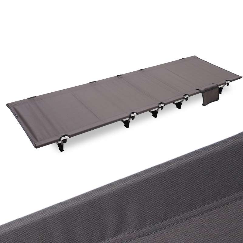 CLS Outdoor Lightweight Folding Bed Camping Simple Leisure Bed(Green)