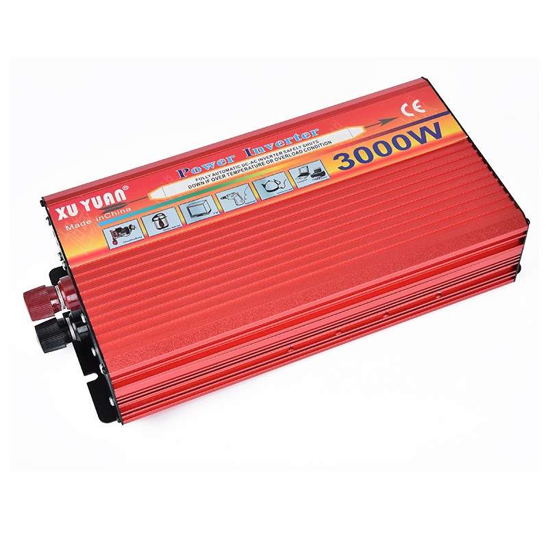 XUYUAN 3000W Car Inverter Car Home Power Converter, Specification: 12V to 220V