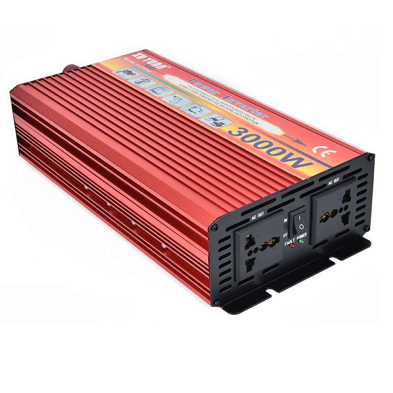 XUYUAN 3000W Car Inverter Car Home Power Converter, Specification: 12V to 220V