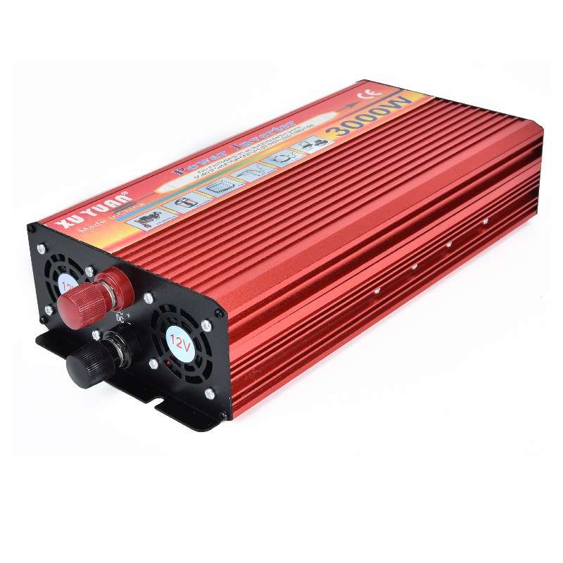 XUYUAN 3000W Car Inverter Car Home Power Converter, Specification: 12V to 220V
