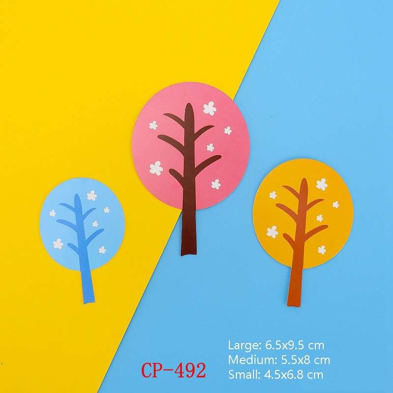 30 Bags Forest Tree Cake Insert Card Flag Insert Baking Decoration Birthday Cake Card Insert Cake De