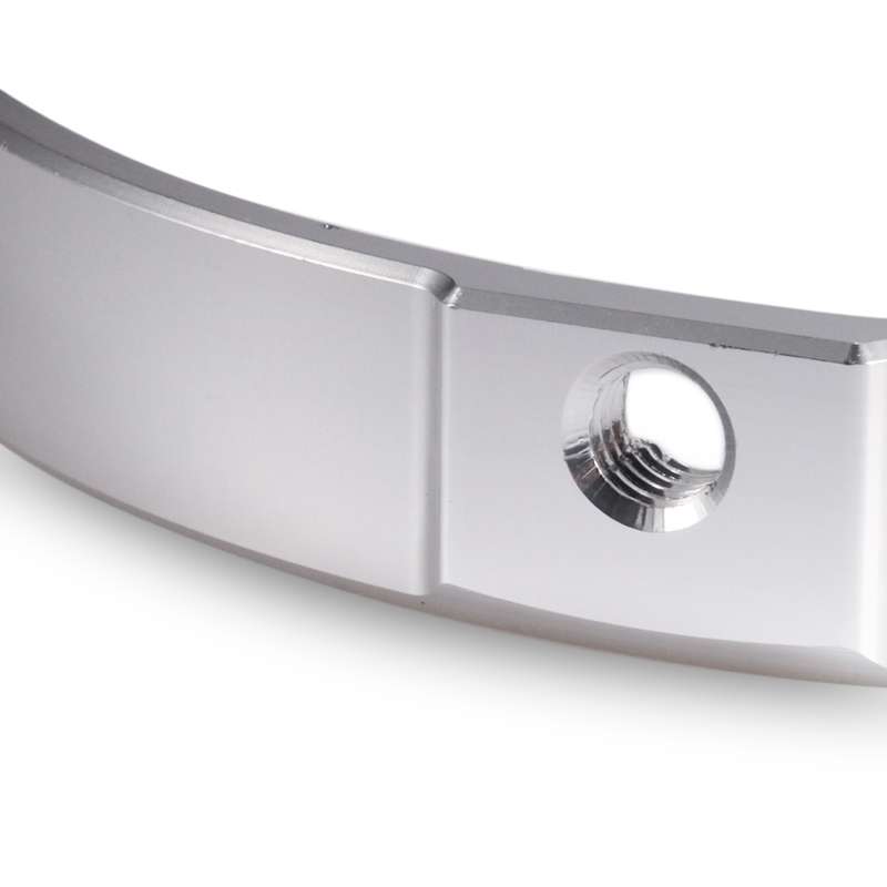 7 Inch Motorcycle Headlight Modification Parts Headlight Ring Bracket(Silver)