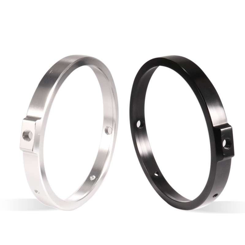 5.75 Inch Round Retro Headlight Ring Motorcycle Headlight Modification Parts(Silver)
