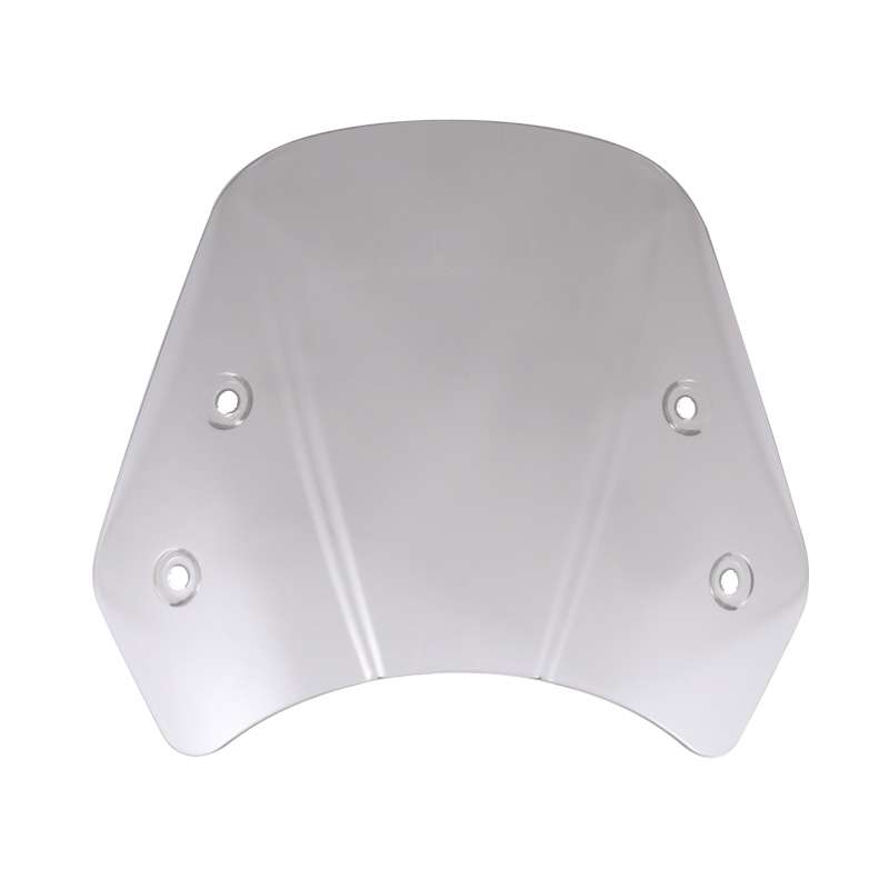 5-7 Inch Retro Motorcycle Windshield Universal Modified Windshield(Transparent)