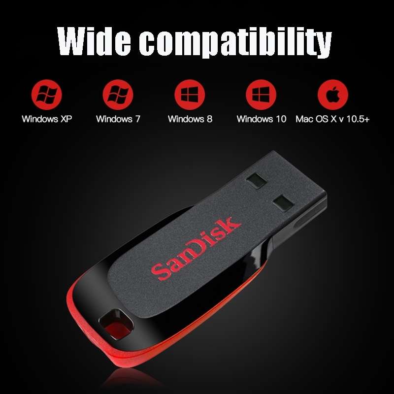 SanDisk CZ50 Mini Office USB 2.0 Flash Drive U Disk, Capacity: 32GB