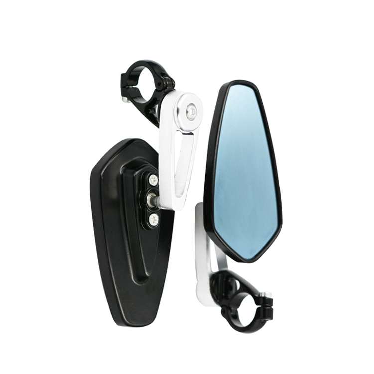 Electric Bike Motorcycle Modified Reversing Retro Rearview Handle Mirror All Aluminum Reflective Rea