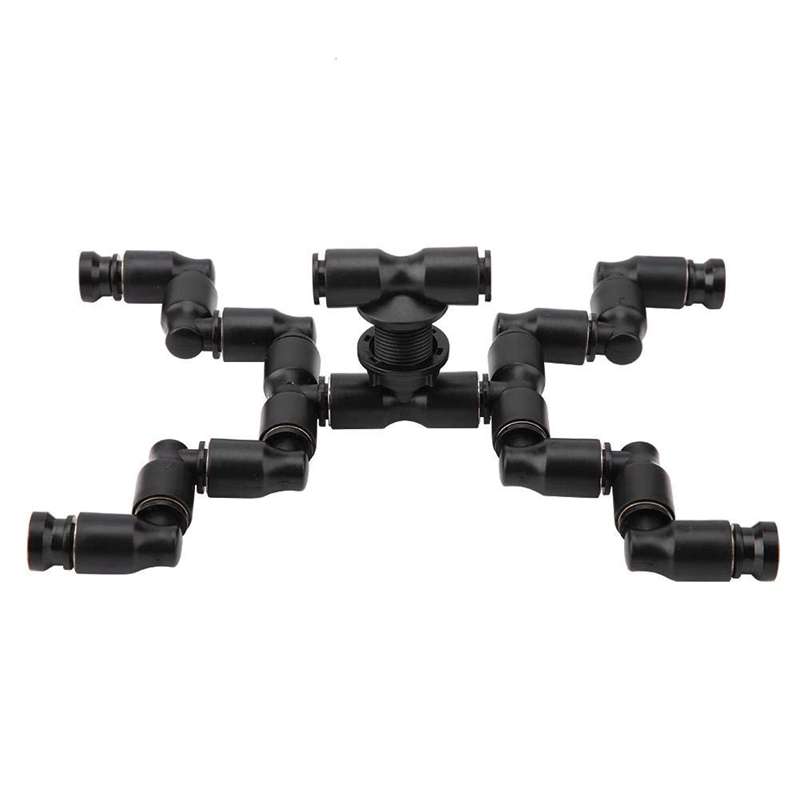 Reptile Pet Terrarium Ecological Landscaping Rainforest Cylinder Spray Atomization Cooling Four Nozz