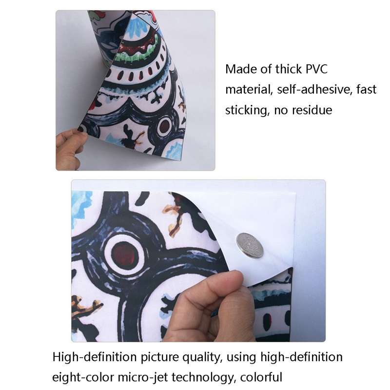 Self-Adhesive Heat-Resistant Oil-Proof Stickers Household Kitchen Stove Tile Wall Stickers, Specifi