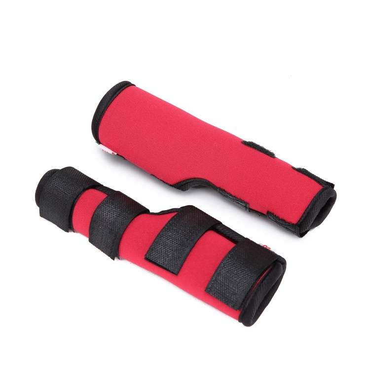 Pet Knee Pads Dog Leg Guards Pet Protective Gear Surgery Injury Sheath, Size: M(HJ11 Reflective Red)