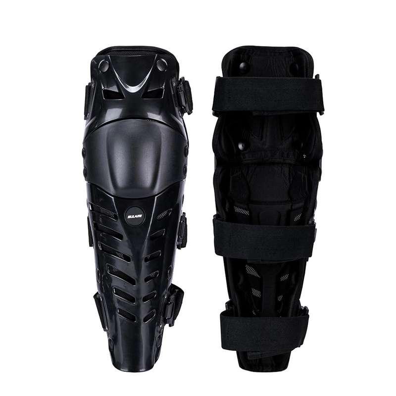 SULAITE Motorcycle Outdoor Riding Anti-Fall Protective Gear Knee Pads(Black)