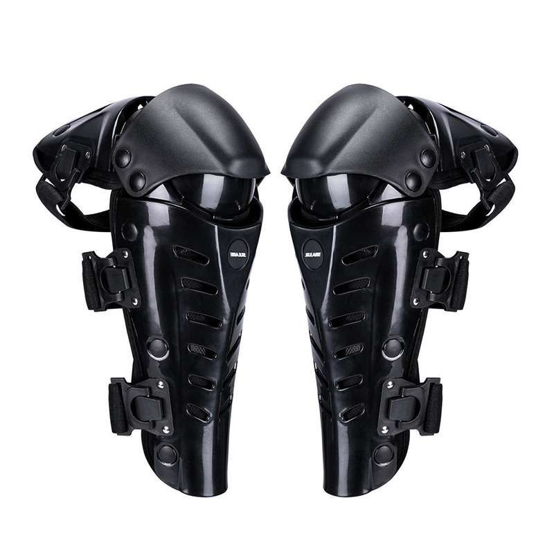 SULAITE Motorcycle Outdoor Riding Anti-Fall Protective Gear Knee Pads(Black)